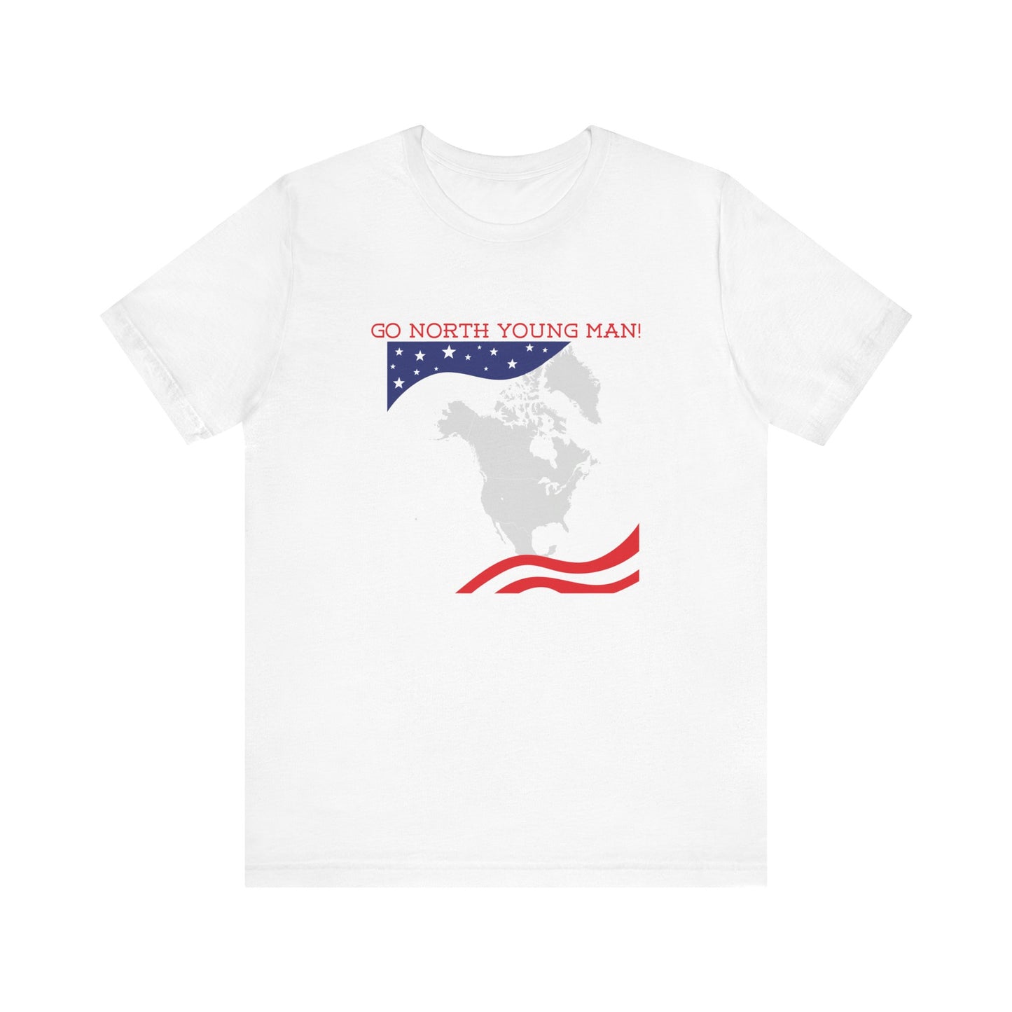 Go North Young Man Tee Shirt
