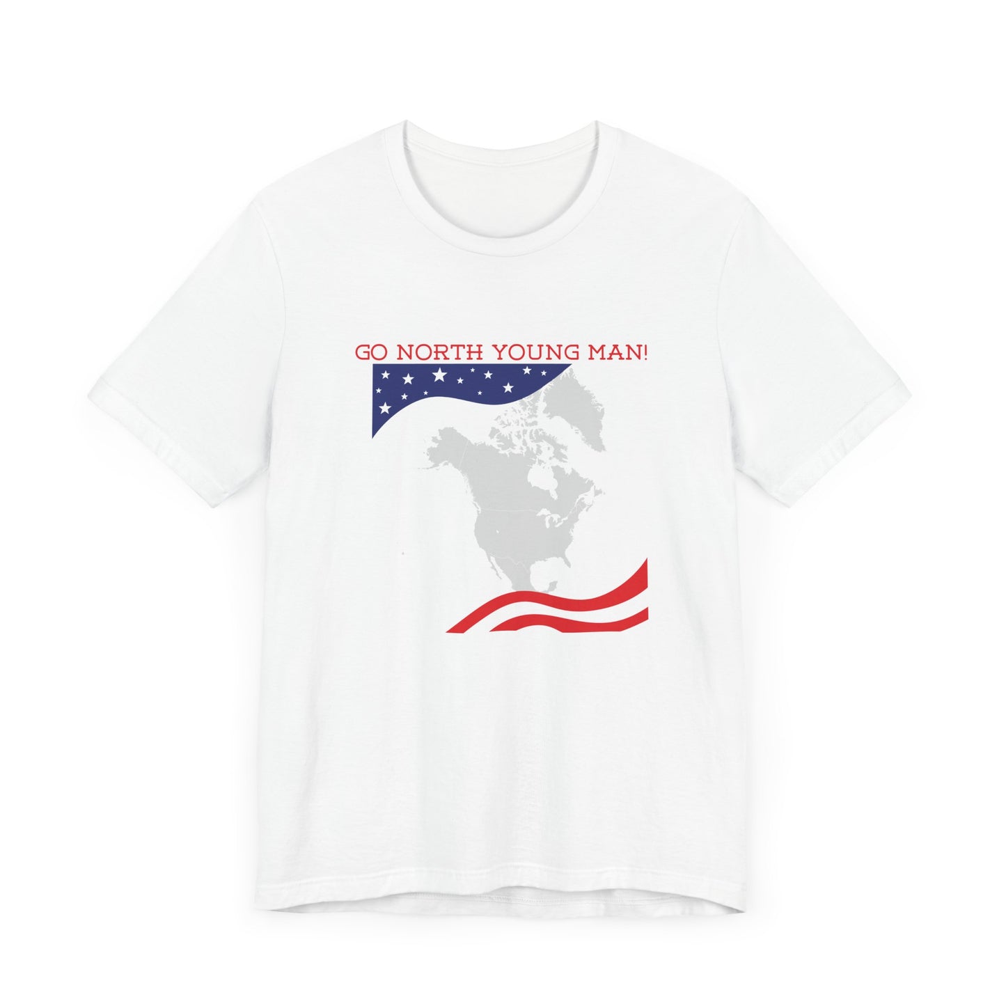 Go North Young Man Tee Shirt