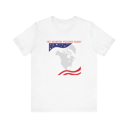 Go North Young Man Tee Shirt
